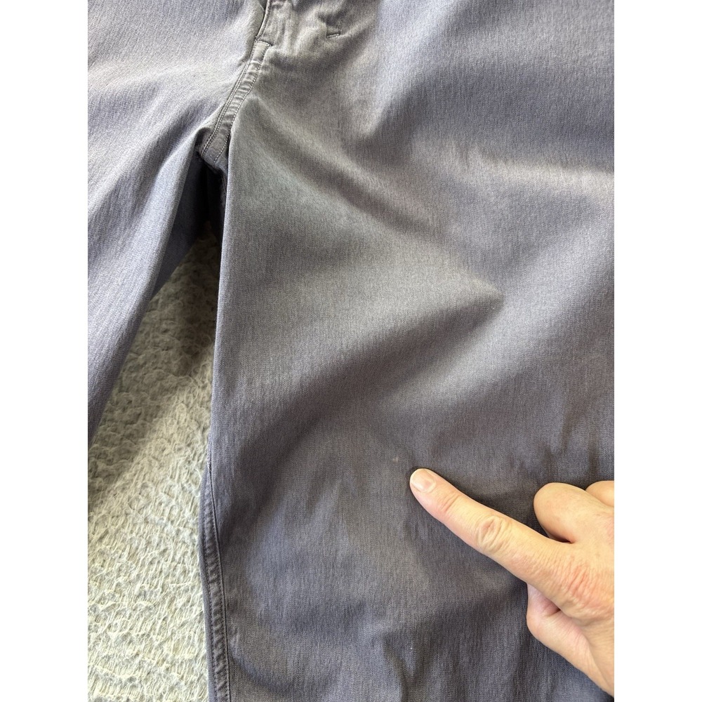 Lululemon ABC Pant Mens 34 (Fits 36x29.5) Gray Slim Warpstreme Stretch Chino - Picture 2 of 10